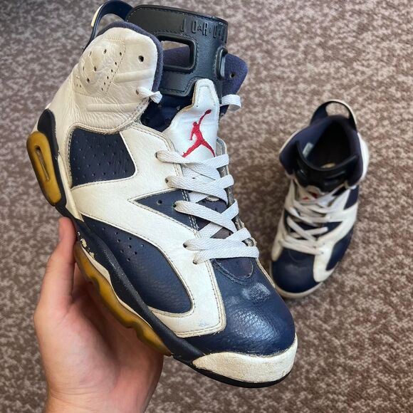 Nike JORDAN 6 RETRO 'OLYMPIC' 2012 - Picture 1 of 8